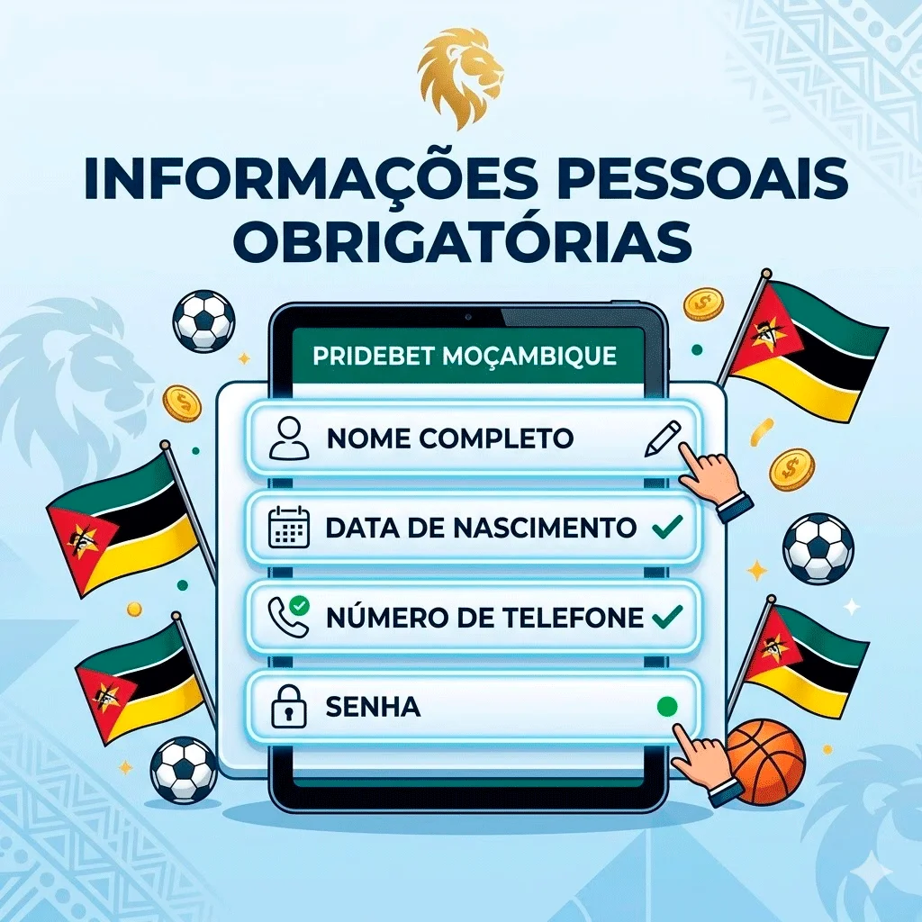 Informações pessoais obrigatórias
